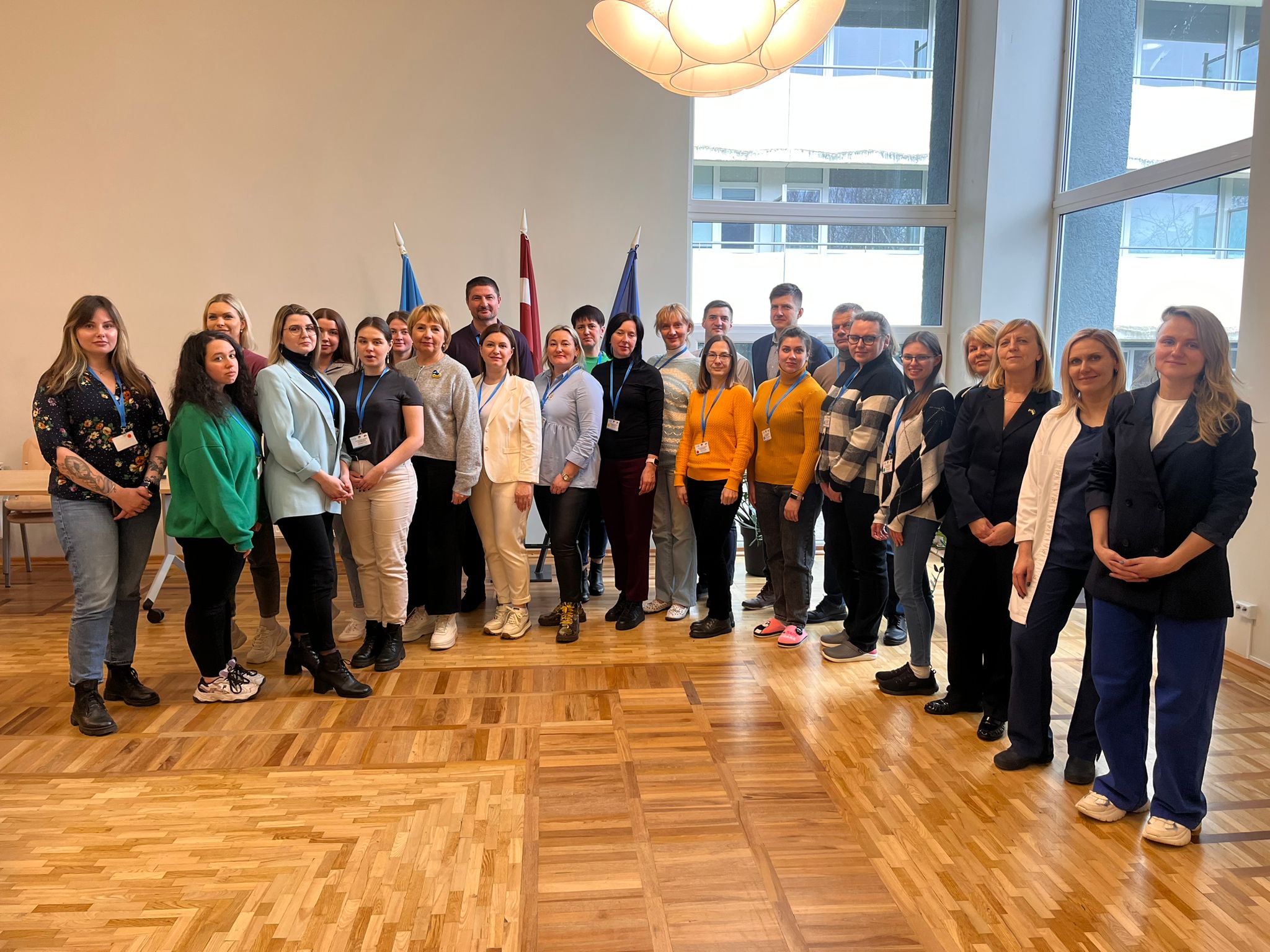 Українські медики проходять навчання в Латвії